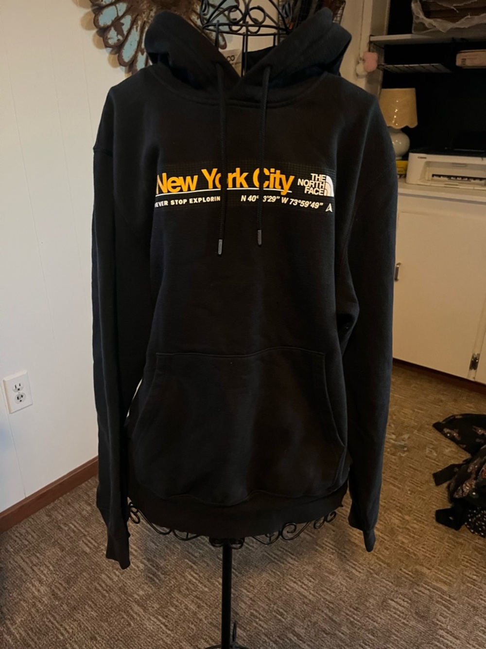 The North Face Black "New York City" Hoodie